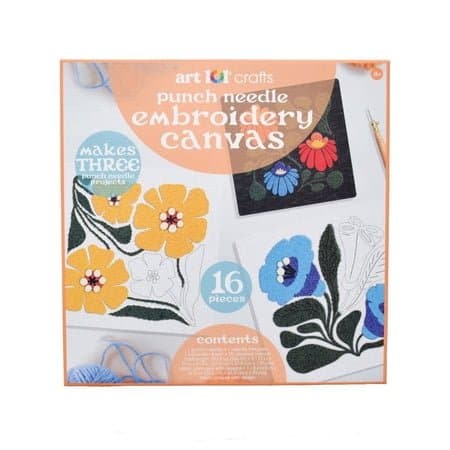 Art 101 Crafts Punch Needle Embroidery Canvas Kit