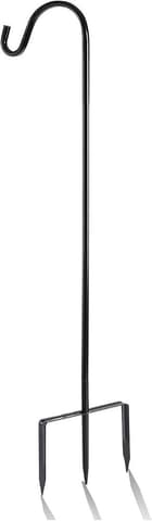 EXCMARK Shepherd Hook 32in Adjustable Black