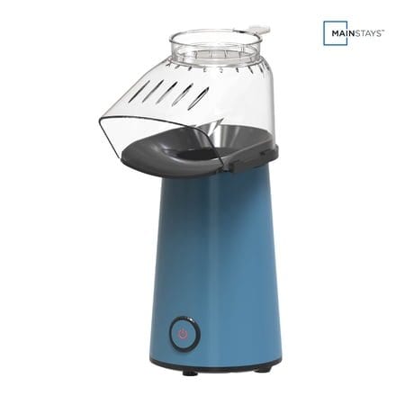Mainstays 10-Cup Hot Air Popcorn Maker, Blue