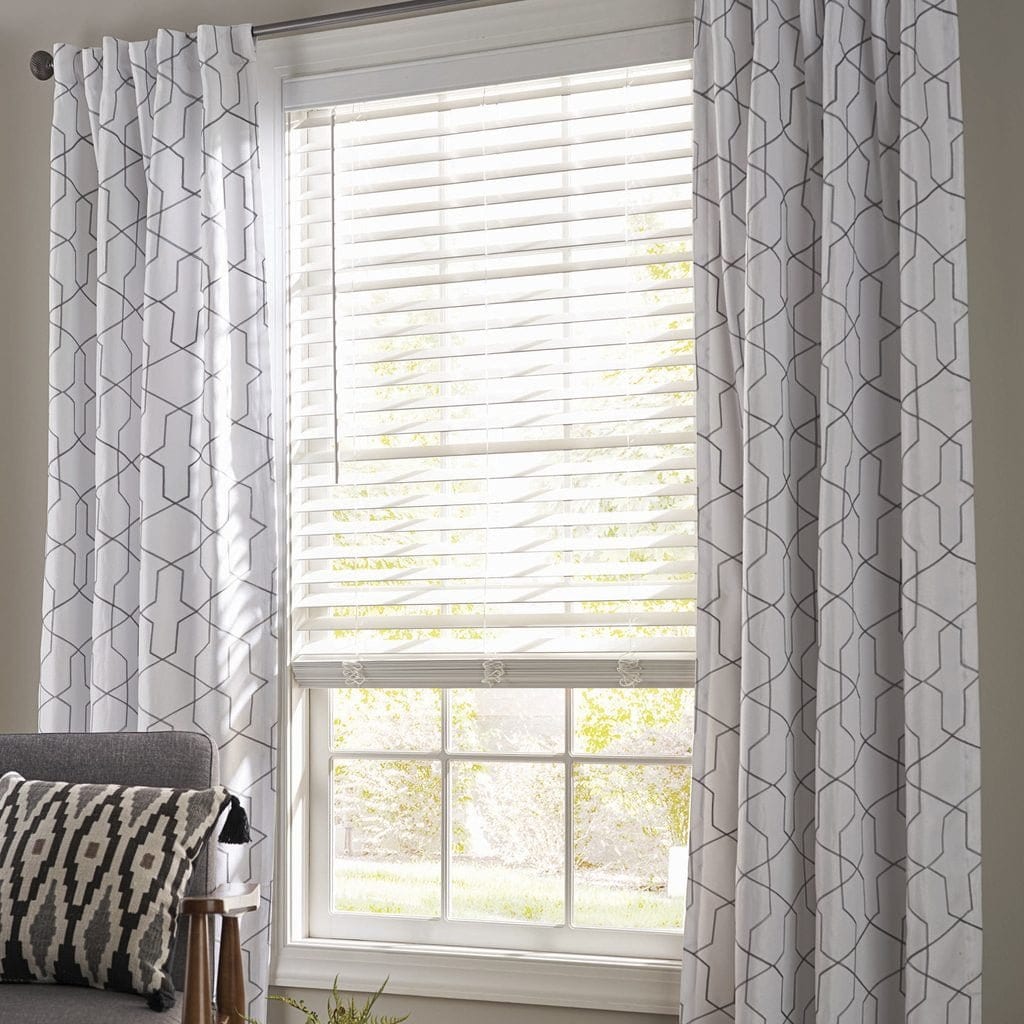 Better Homes & Gardens 2in Faux Wood Blind White