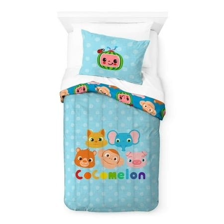 CoComelon 2-Piece Twin/Full Reversible Comforter