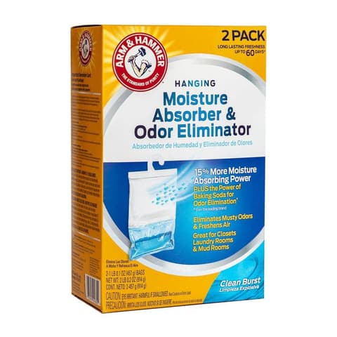 Arm & Hammer Hanging Moisture Absorber, Clean