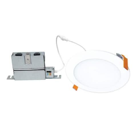 HALO 6 in. Canless Slim Edge LED Downlight 5CCT