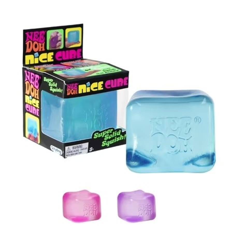 TEST - NeeDoh Nice Cube Squish Toy, (1 Random