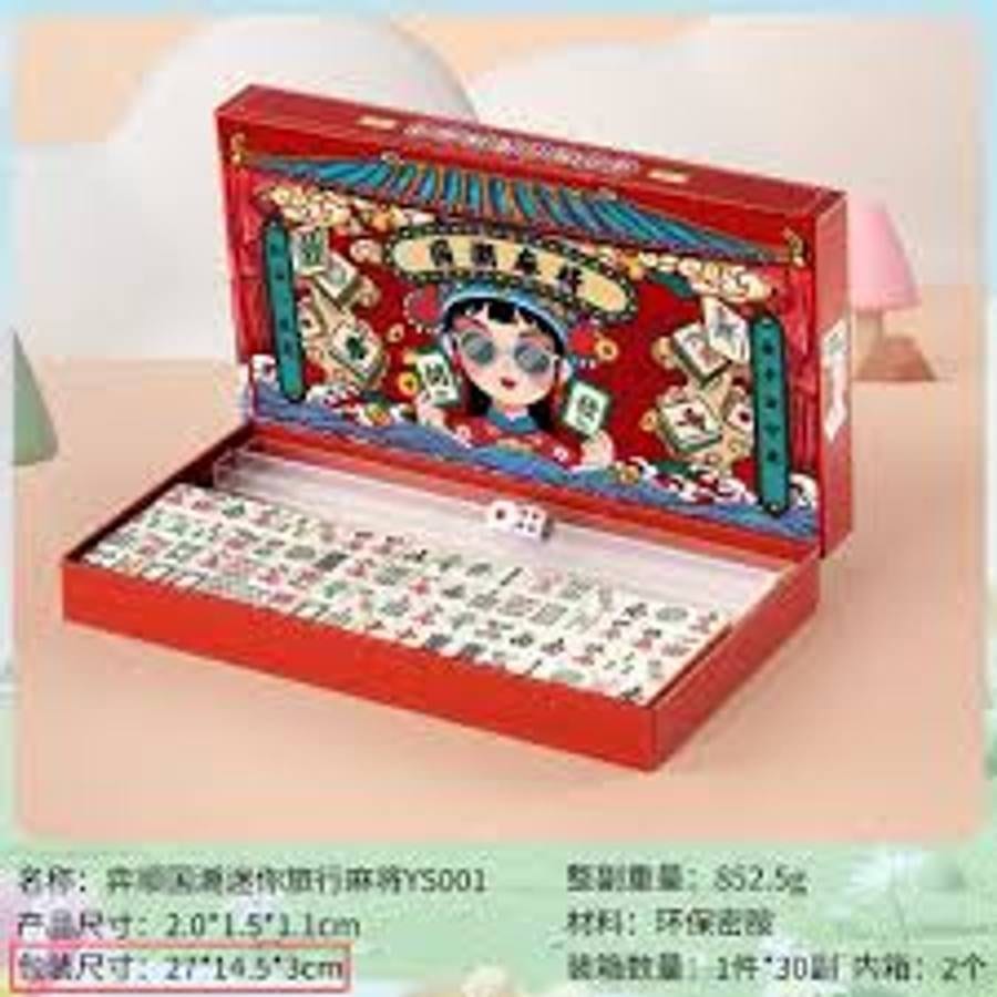 TEST - Jual Mahjong Batu Balok Mahjong Mini Set